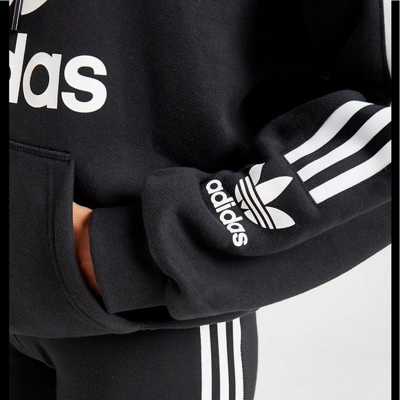 New adidas originals trefoil hoodie sweatshirt - Picture 5 of 7